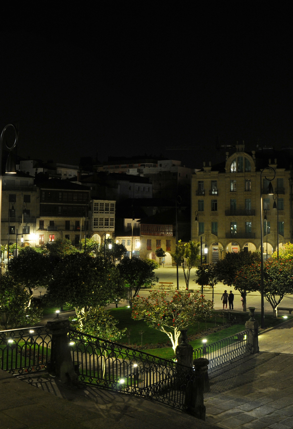 Proyecto de iluminación del Centro Histórico de Pontevedra