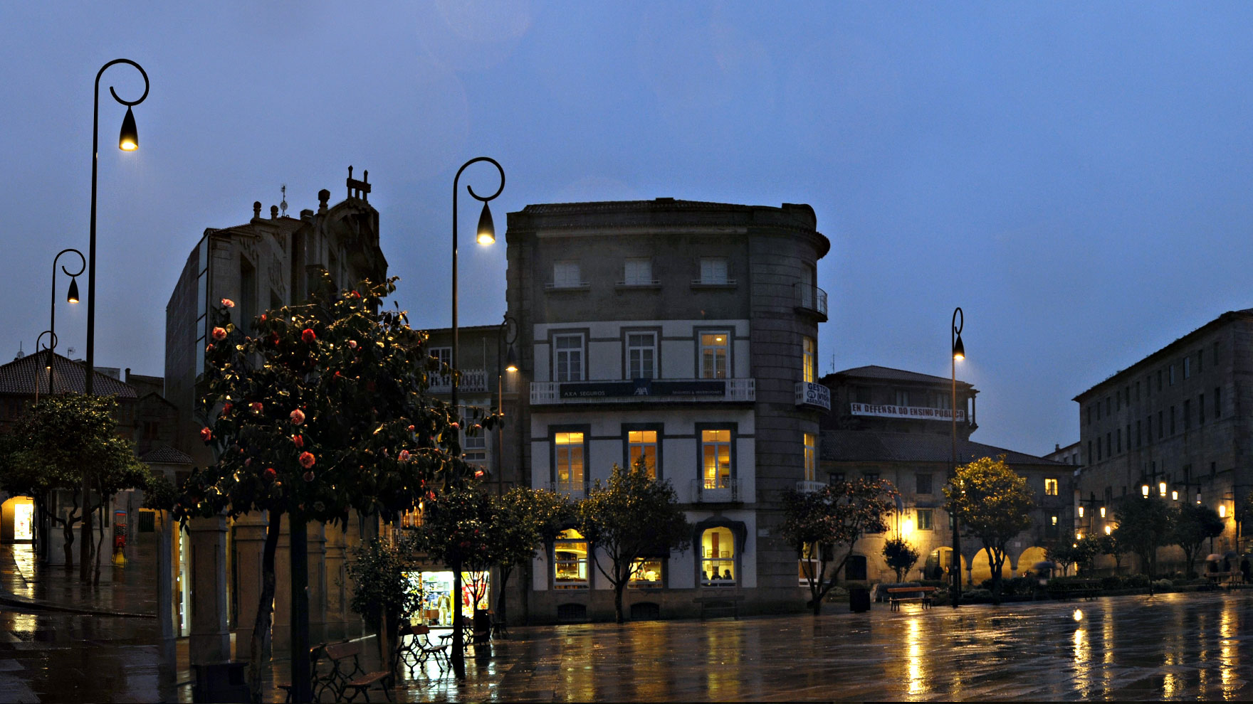 Centro histórico de Pontevedra - Panorámica 02