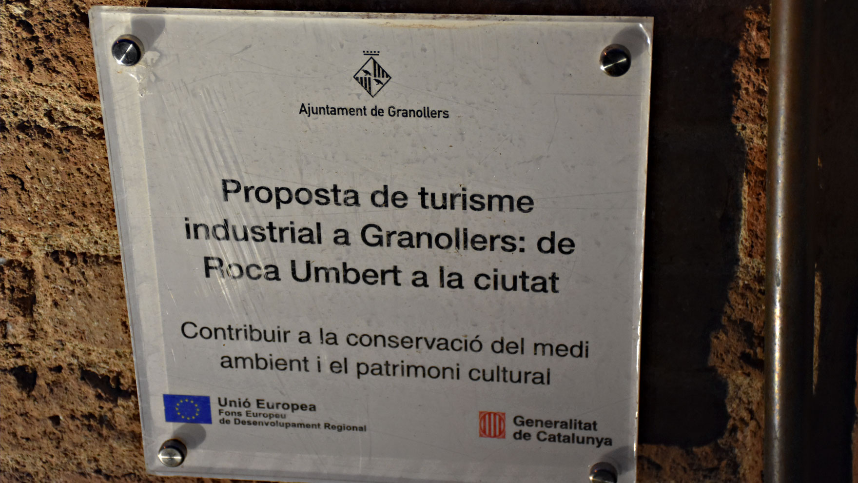 Iluminación de las chimeneas de Granollers