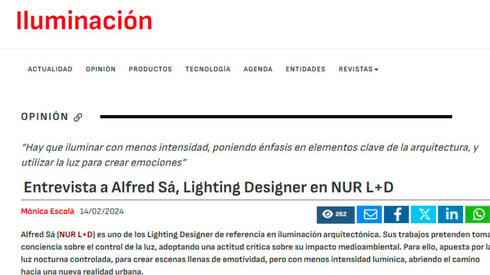 Entrevista a Alfred Sá